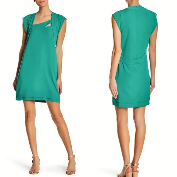 The Kooples | Dresses | The Kooples Green Layered Cutout Shift Dress | Poshmark The Kooples | Dresses | The Kooples Green Layered Cutout Shift Dress | Poshmark